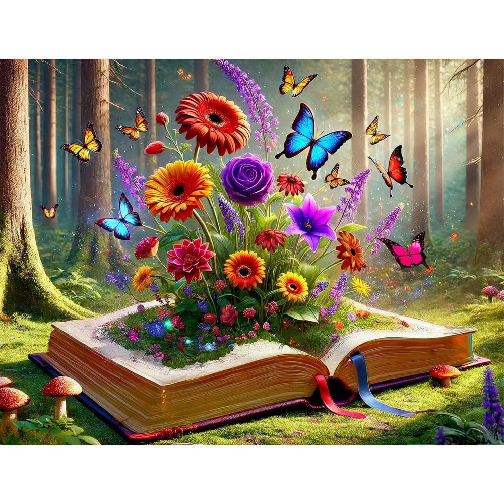 Quebra-cabeça Springbok Books deram vida a 500 peças