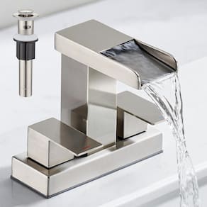 Torneira de banheiro TIORIY T-6008BN Waterfall Brushed Nickel
