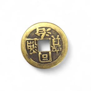 Moeda Feng Shui Prosperidade e Amuleto da Sorte Unidade