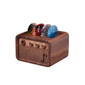 Palheta de guitarra CoolGift Mart Walnut Wood Guitarra elétrica