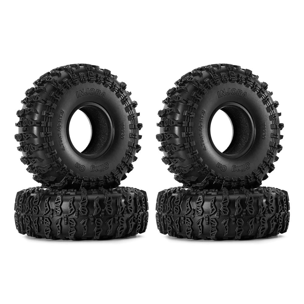 Pneus INJORA S5 1.9 Cling On 120x42mm para 1/10 RC Crawler