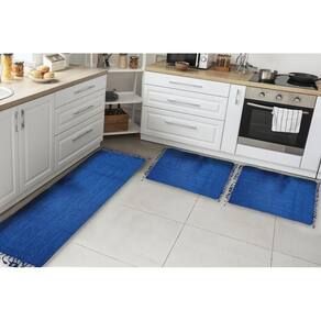 Jogo Passadeira Cozinha Lavanderia Kit 3 pçs Tear 3 peças