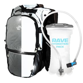 Mochila de hidratação Rave RaveRunner Anti Theft 2L isolada