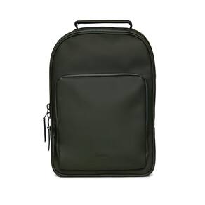 Mochila RAINS Book Day Pack grande verde impermeável