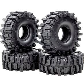 Pneus RC Crawler HOBBYSOUL 1.0 Mud Slingers X Super Soft 70 mm