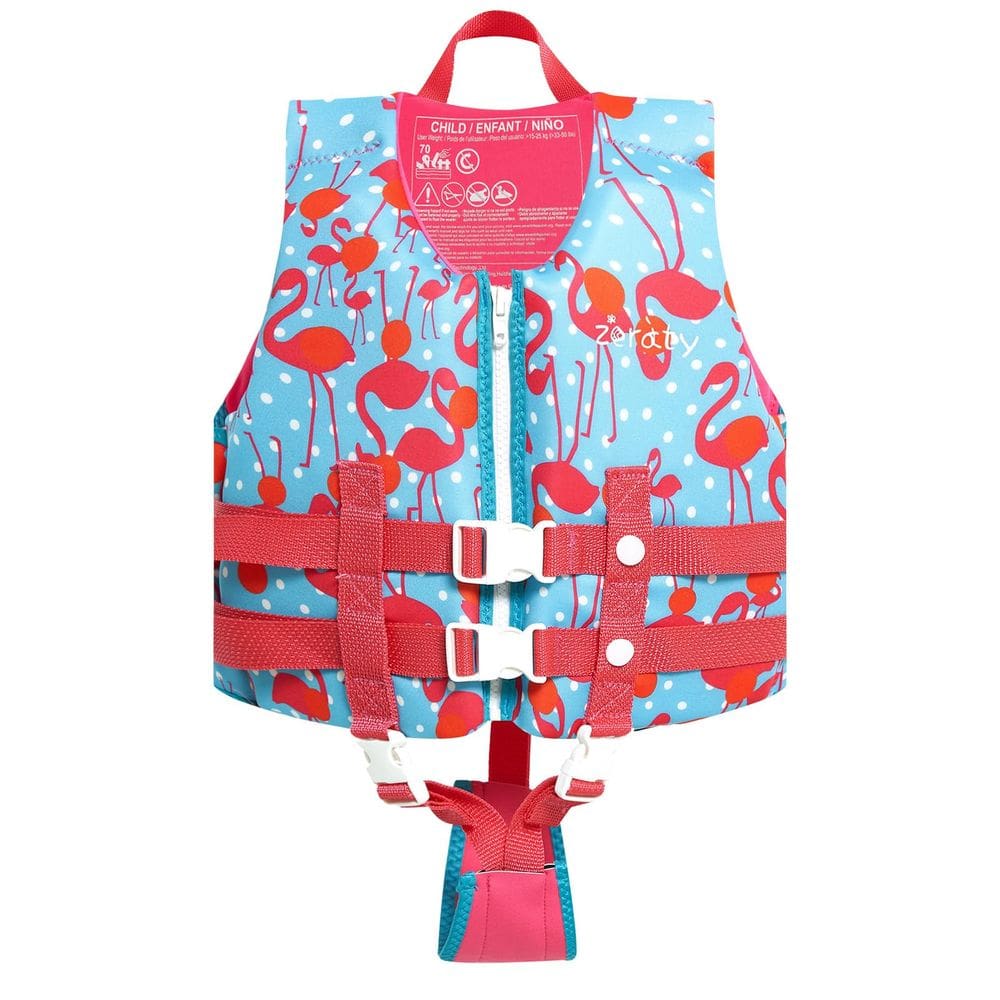 Colete de natação aprovado pela Zeraty USCG para crianças de 14 a 23 kg com alça de segurança