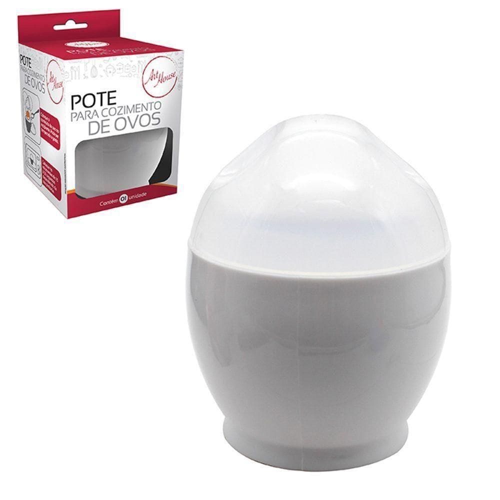 Kit 2 Forma Cozinhar Ovos Microondas Pote Recipiente Omelete Facil Vapor Fitness