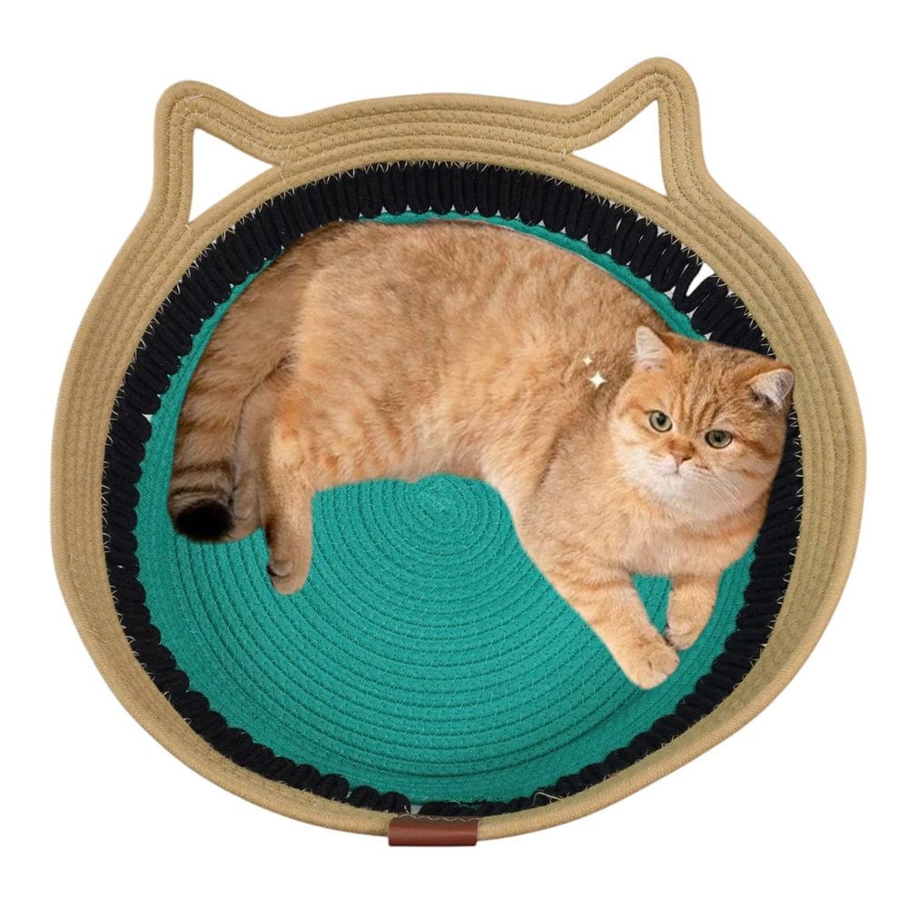 Cama de Gato Arranhador Caminha Cestinho Ninho Pet Felino Rasqueavel Divertida Confortavel Bichinhos