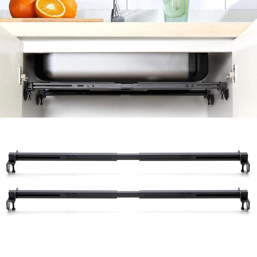 Suportes de pia embutidos Boickyo Heavy-Duty ajustáveis de 70 a 100 cm