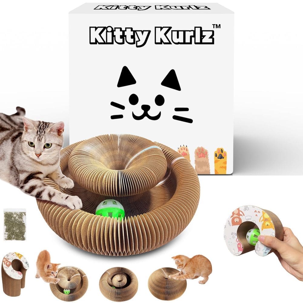 Brinquedo para gatos OWOWPET Kitty Kurlz™ Reversível Estilo Infinito