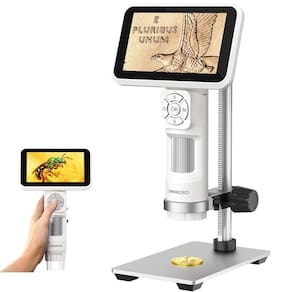 Microscópio digital de moedas LINKMICRO LM115 LCD 12MP 1080P