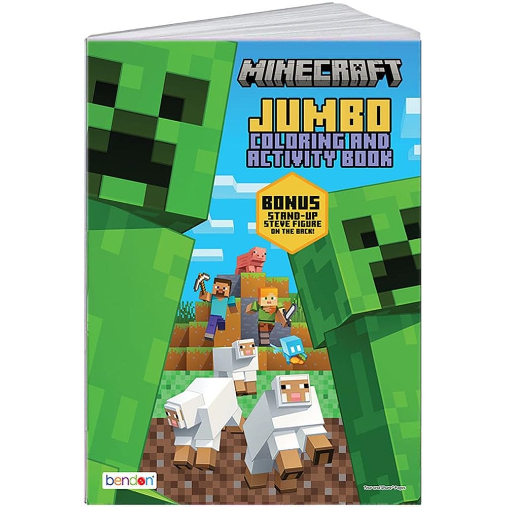 Livro de colorir Bendon Minecraft 80 páginas oficialmente licenciado