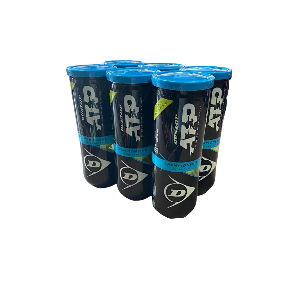 Bola de Tênis Dunlop ATP Championship Extra Duty - 6 Tubos