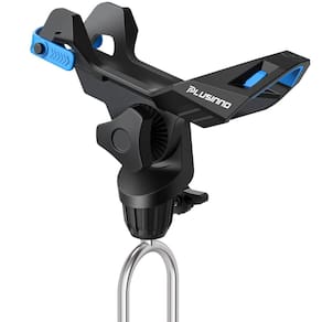 Suporte de vara de pesca PLUSINNO para design estável atualizado no solo