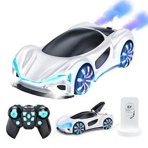 Controle remoto RC Car ECOSAT-QIU de 2,4 GHz com luzes e música