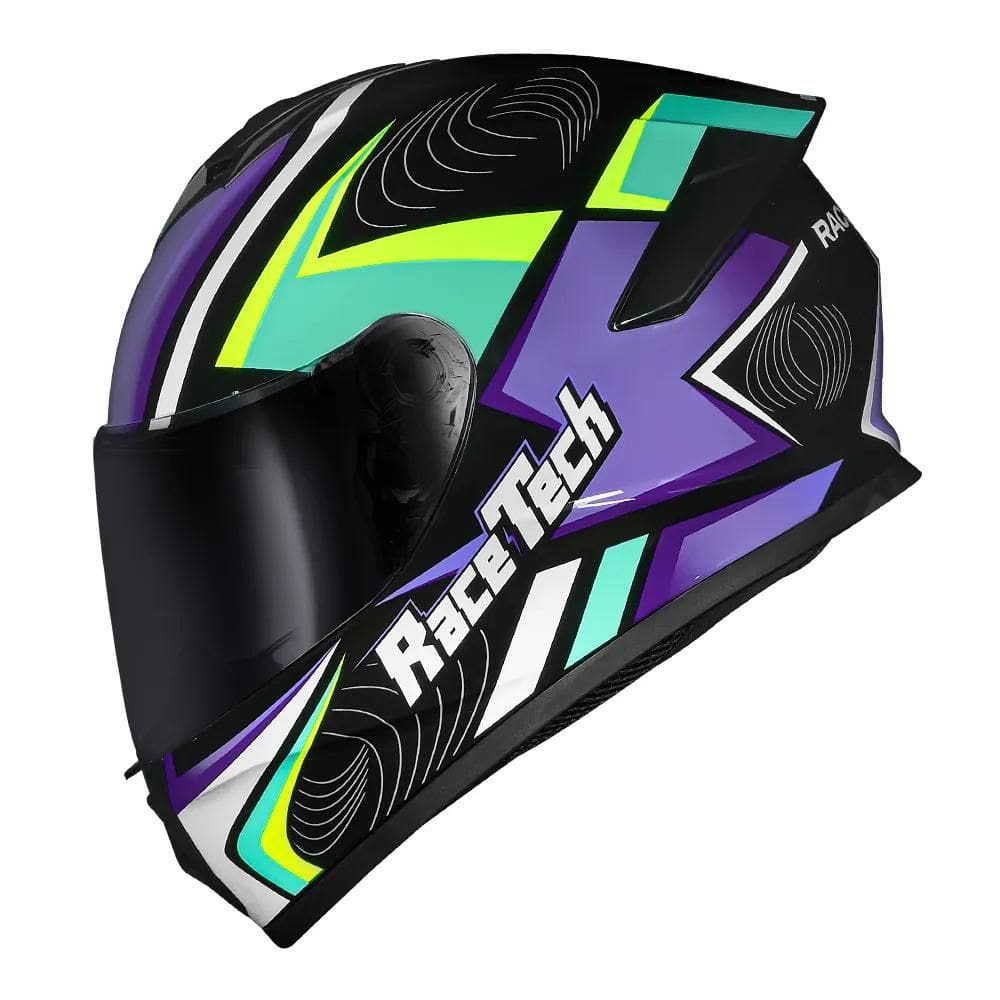 Capacete Race Tech Hit Draw Roxo