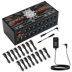 Fonte de alimentação para pedal de guitarra STRICH SPS X-Hub 16 saídas