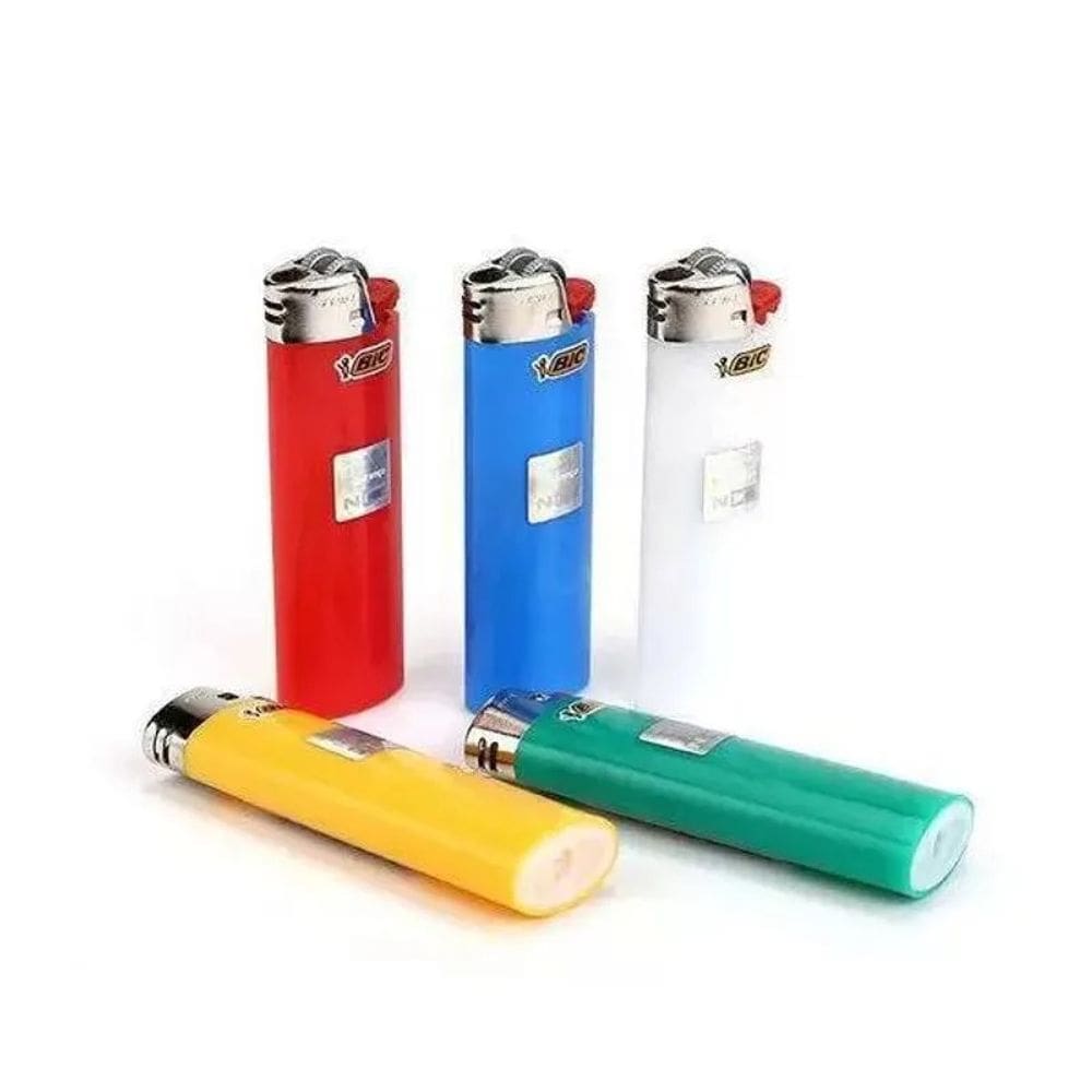 Isqueiro Descartável Bic Maxi KIT com 5 unidades
