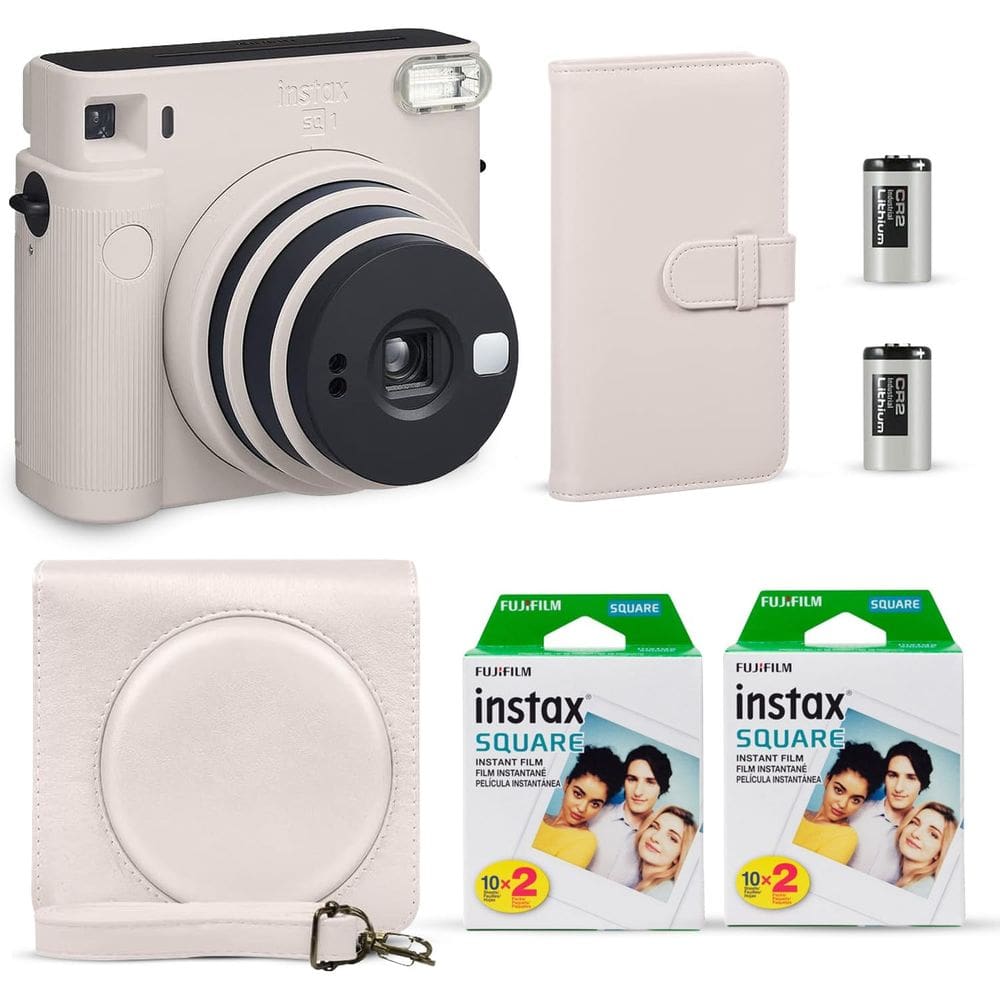 Câmera instantânea Fujifilm Instax Square SQ1 Chalk White