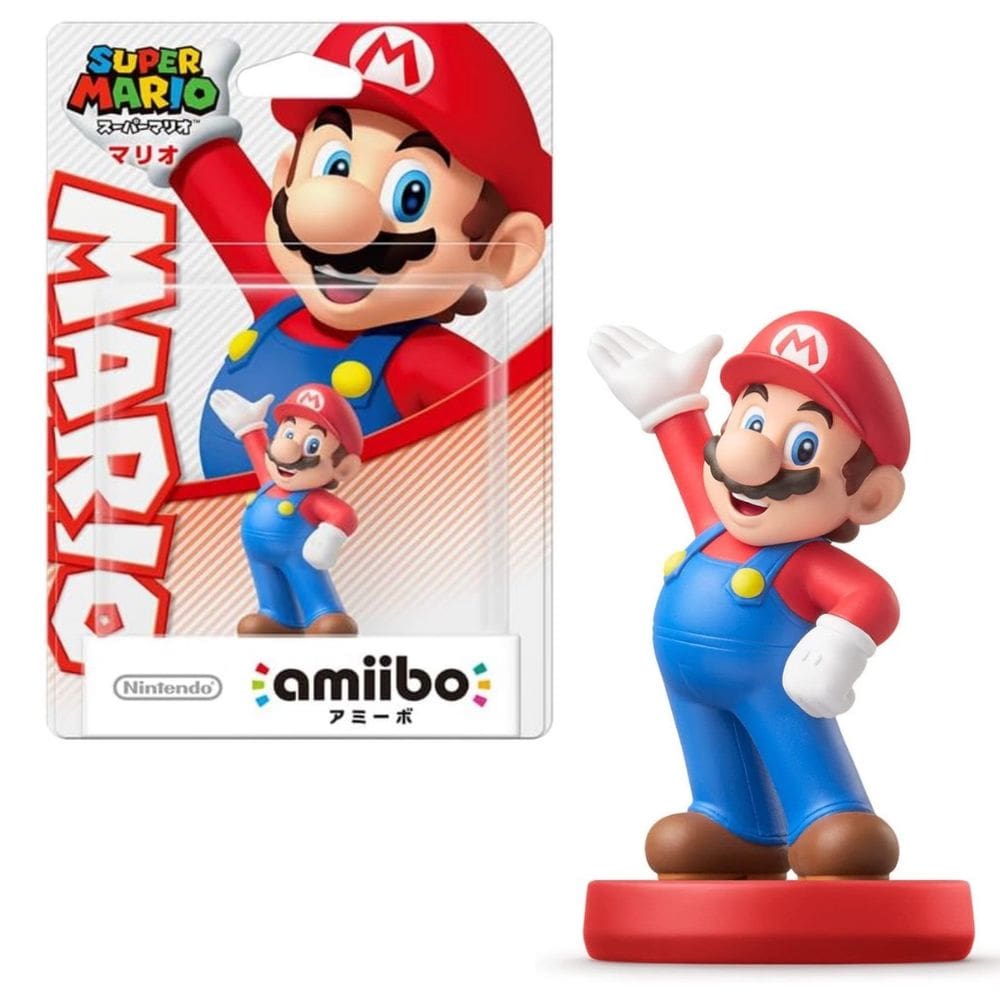 Boneco Nintendo Amiibo Mario Super Mario