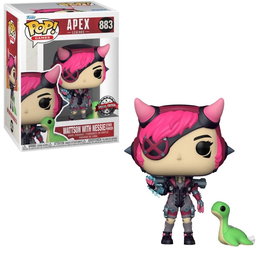 Funko Pop Apex Legends Wattson with Nessie Cyber Punked 883
