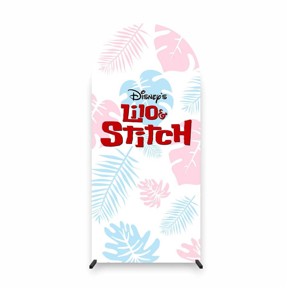 Painel de Festa Romano com Forro Lilo Stitch - Fera Print