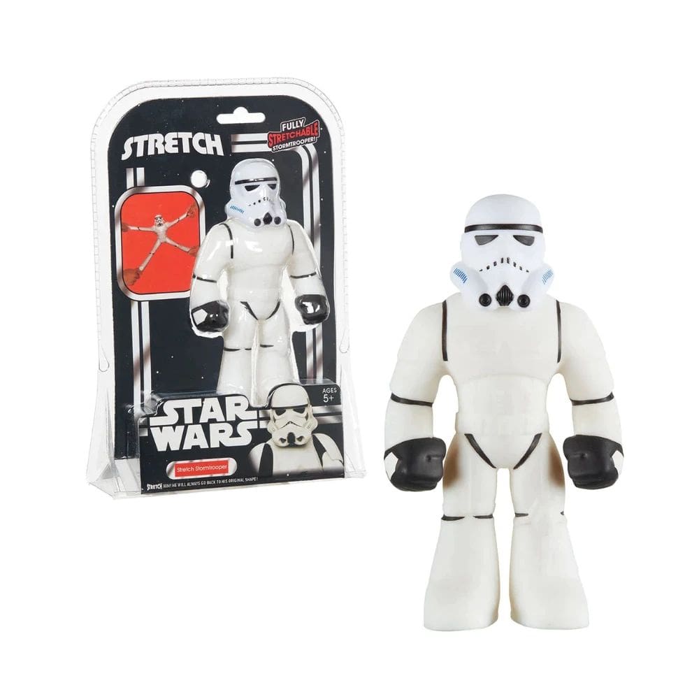 Boneco Elástico Stretch Star Wars Storm Troope 17cm Sunny Brinquedos