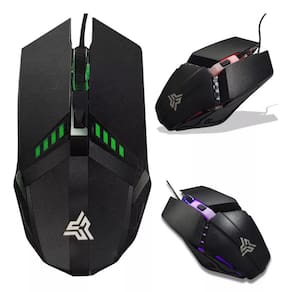 Mouse Gamer Knup Anubis 1200dpi Optical Led Rgb Com Fio USB