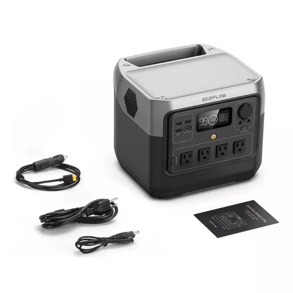 Estação De Energia Portátil River 2 Pro Gerador 800w Ecoflow