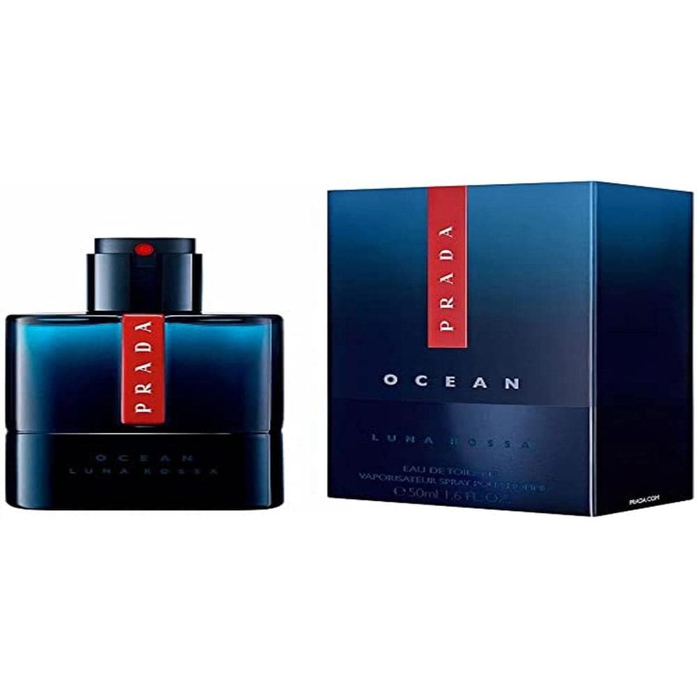 Perfume Prada Luna Rossa Ocean EDT 50mL para homens