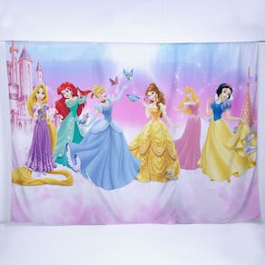 Painel de Festa Retangular Princesas Diversas Medidas - Fera Print
