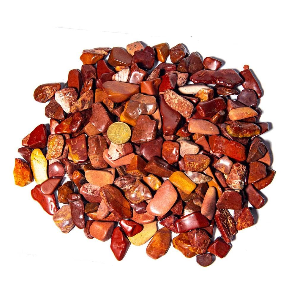 1kg Jaspe Africano Rolado Pedra Natural P 10 a 20mm Tipo B