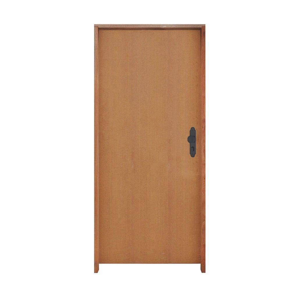 Kit Porta Lisa P. Imbuia Bat.ecológico 09 Fechadura 803-02 82 X 2.10 Lado Esquerdo ? Hale