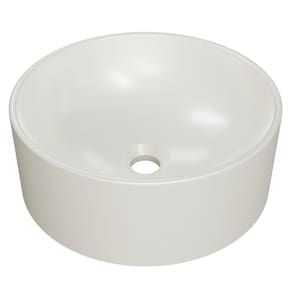 Cuba Pia Para Banheiro Redonda 34cm Sara C08 Bege Mpozenato