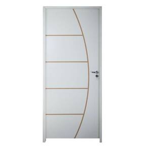 Porta Belíssima 6 Prime Batente Regulável 13-16 Cm E Guarnição 62 X 2.10 Lado Esquerdo - Rodam