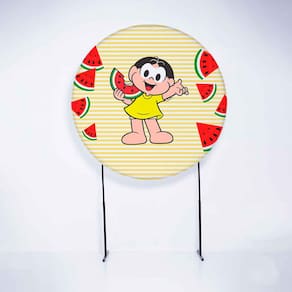 Painel Decorativo para Festa 1,30x1,30 metros Vesti Fácil com Elástico Magali - Fera Print