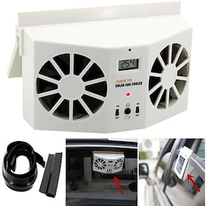 Ar Condicionado Solar Automotivo Ventilador Carro Uber Taxi Exaustor Purificador  Refrigerador Portatil