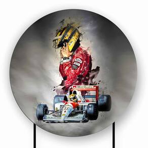Painel Decorativo para Festa 1,80x1,80 metros Vesti Fácil com Elástico Fórmula 1 - Fera Print