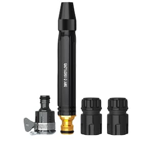 Bico alta pressão jato mangueira água kit 4 pçs lava carro