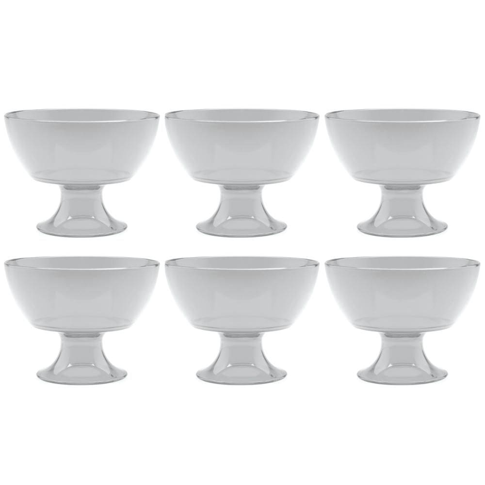Conjunto 6 Taças De Sobremesa Pote Recipiente Para Sobremesa