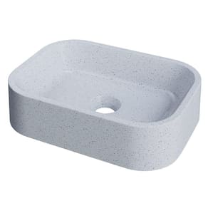 Cuba Pia Para Banheiro Retangular 38cm Dalila C08 Branco Granit Mpozenato