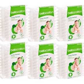 Kit Hastes Flexíveis Ponta Especial Bellacotton 6cxs (300un)