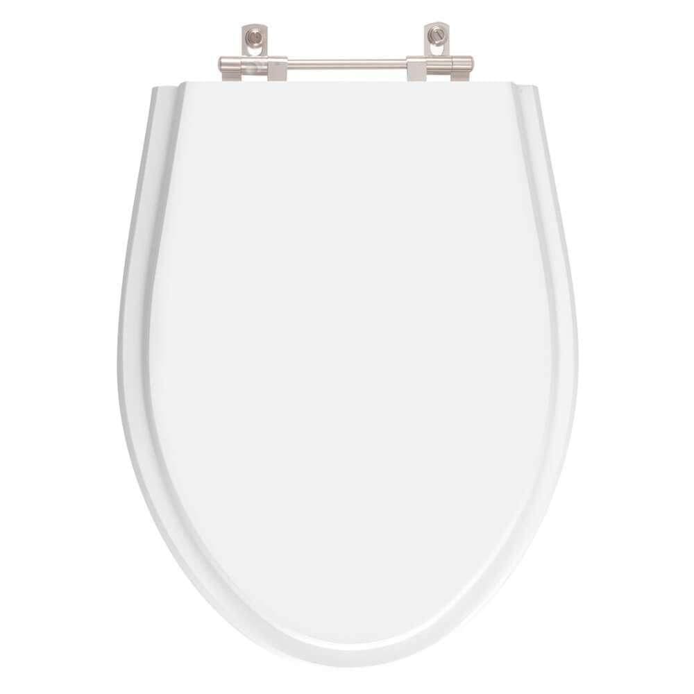 Tampa De Vaso Poliester Victoria Branco Para Louça Ideal Standard