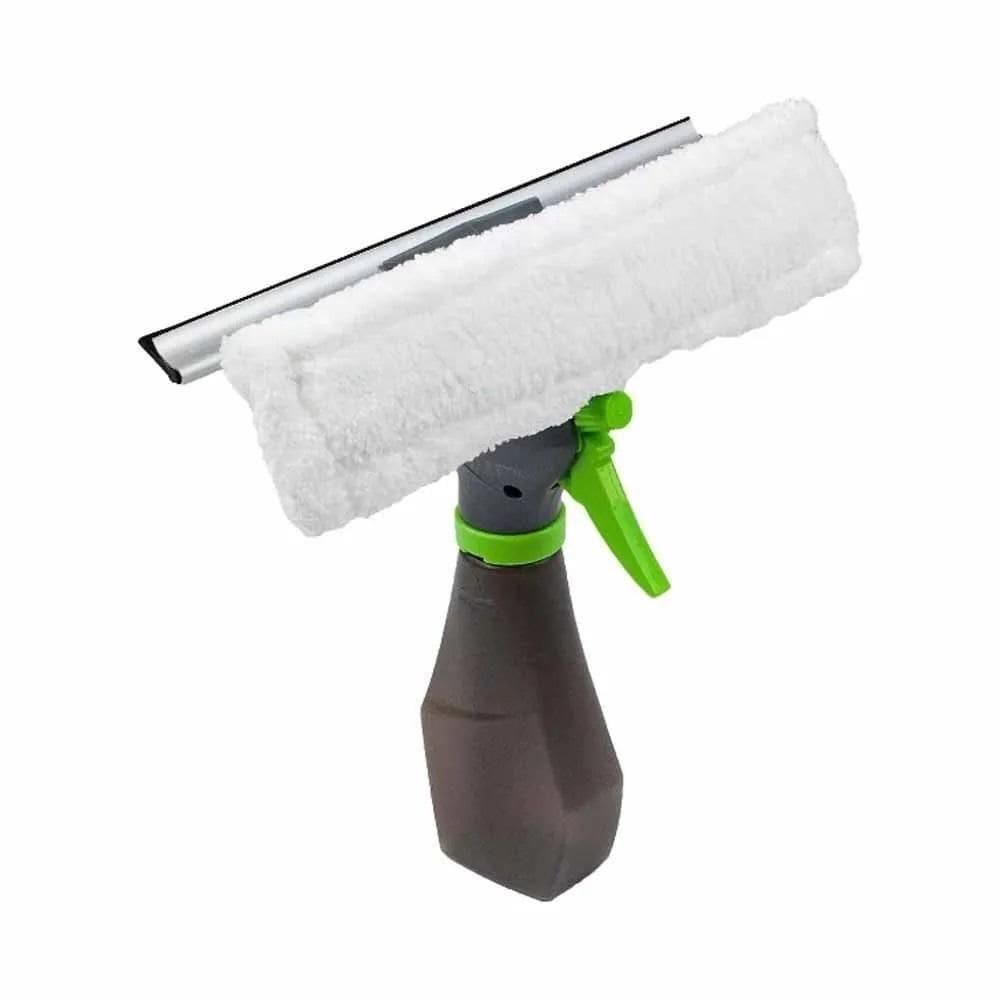 Mop Limpa Vidros Spray 3 Em 1 Reservatório Rodo Emborrachado