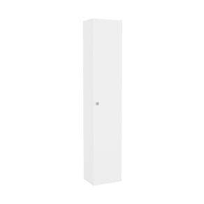 Armário De Lavanderia Com 1 Porta E Gancho Para Vassouras Multimóveis Cr30044 Branco