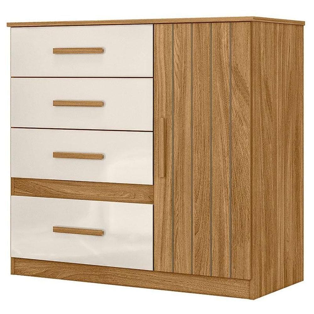 Cômoda Sapateira Vênus Freijó Off White - Moval