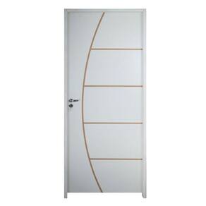 Porta Belíssima 6 Prime Batente Regulável 13-16 Cm E Guarnição 72 X 2.10 Lado Direito - Rodam