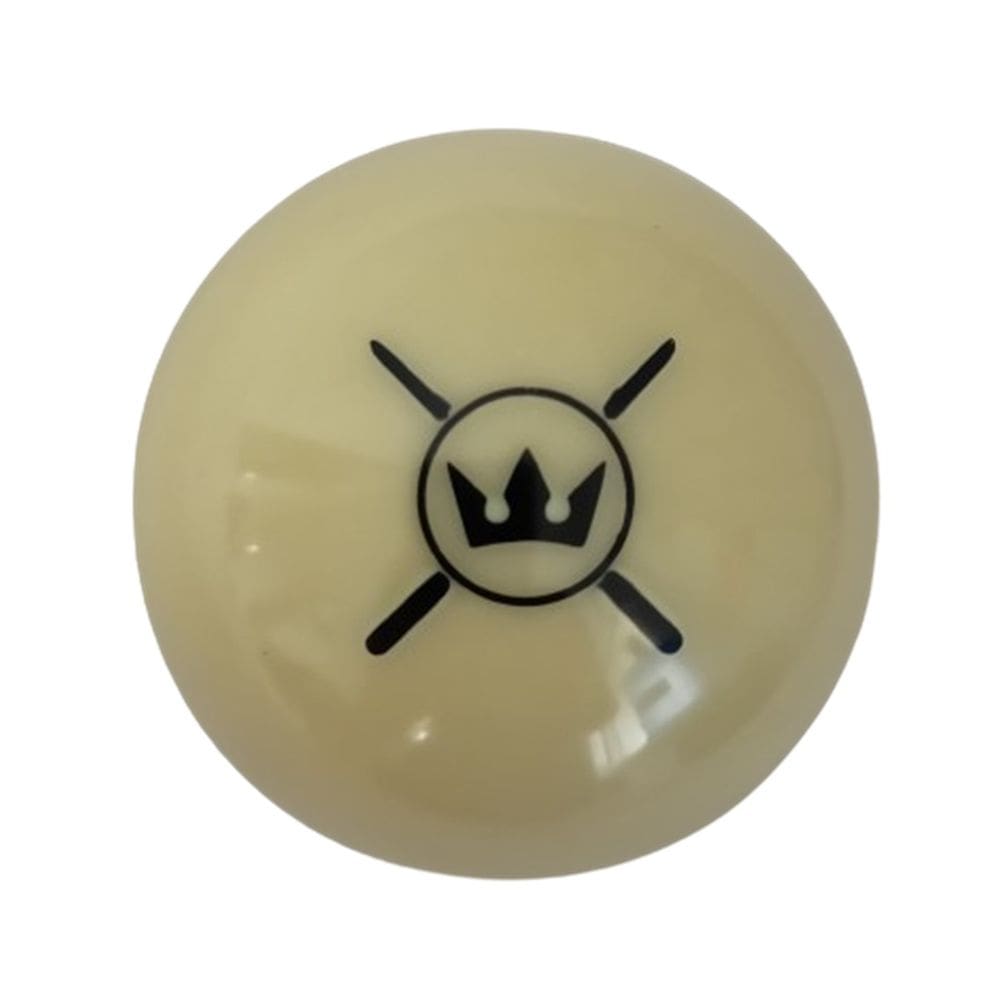 Bola Sinuca Snooker avulsa Bolão Branco 54 mm Rei dos Tacos