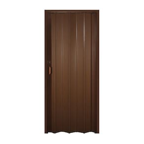 Porta Sanfonada Pvc Multilit 0,60X2,10M Mogno