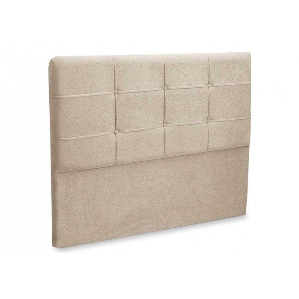 Cabeceira Casal Cama 140cm London Veludo - Js Móveis Preto